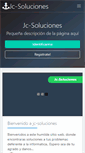 Mobile Screenshot of jc-soluciones.com